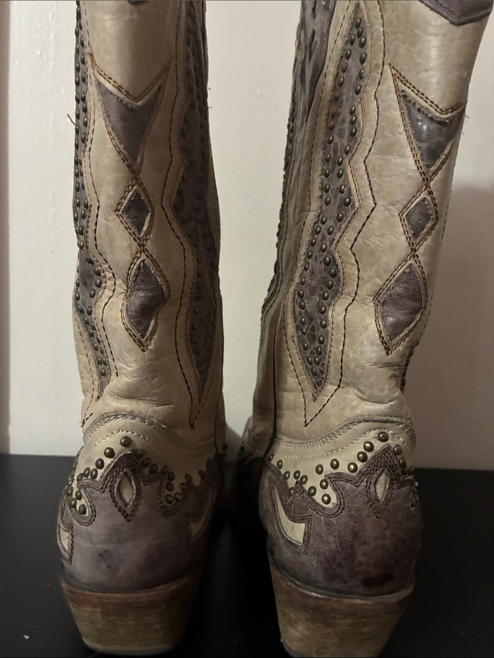 Corral boots cowboys boots angel wings cross women’s size 8.5 - Picture 6 of 12